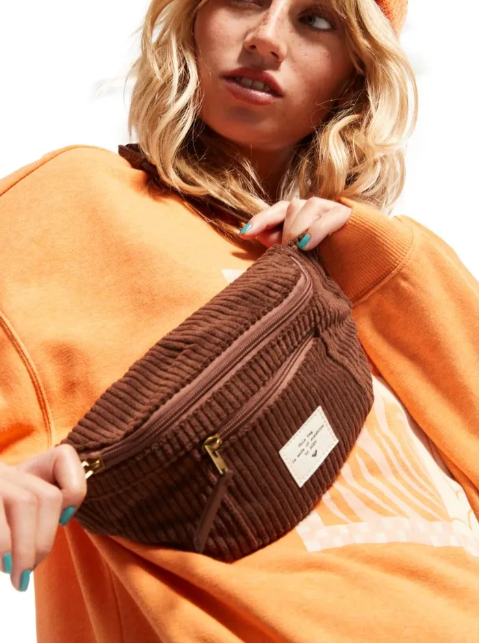 Roxy Handbags Cozy Nature Fanny Pack Bitter Chocolate 8211 Women