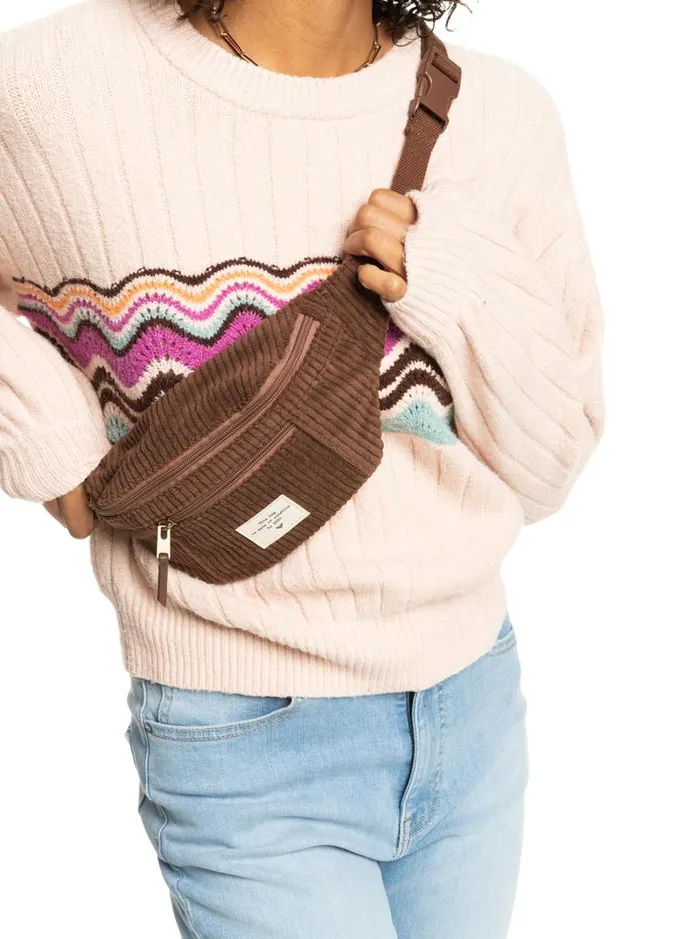 Roxy Handbags Cozy Nature Fanny Pack Bitter Chocolate 8211 Women Roxy Handbags Cozy Nature Fanny Pack Bitter Chocolate 8211 Women