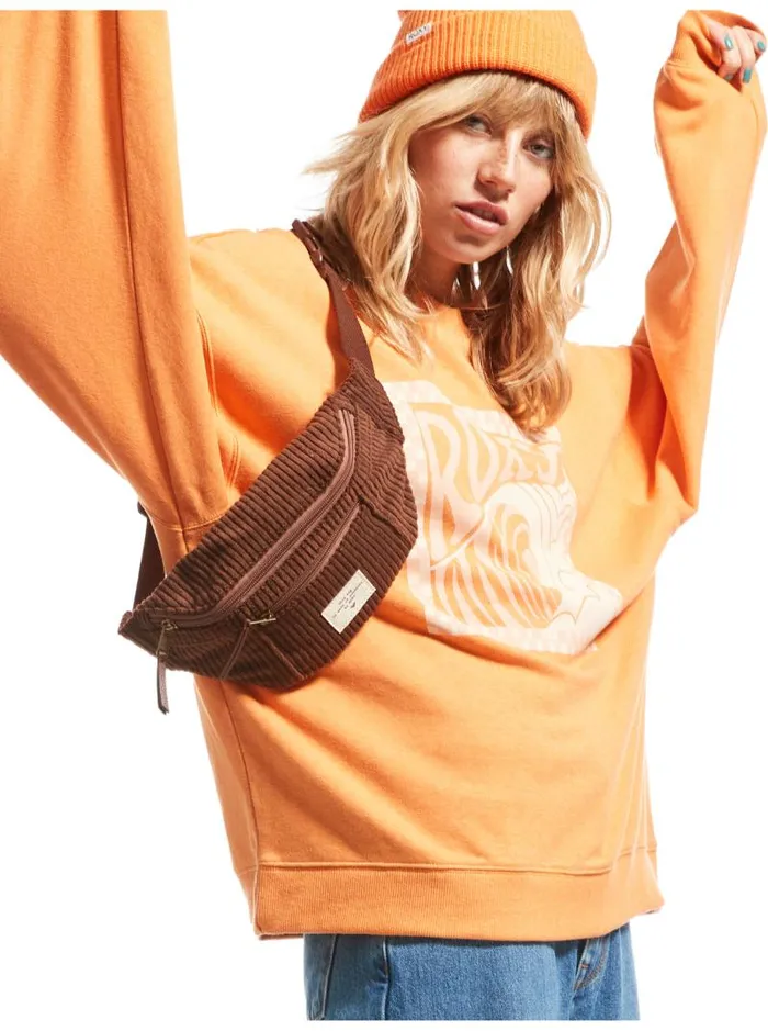 Roxy Handbags Cozy Nature Fanny Pack Bitter Chocolate 8211 Women Roxy Handbags Cozy Nature Fanny Pack Bitter Chocolate 8211 Women
