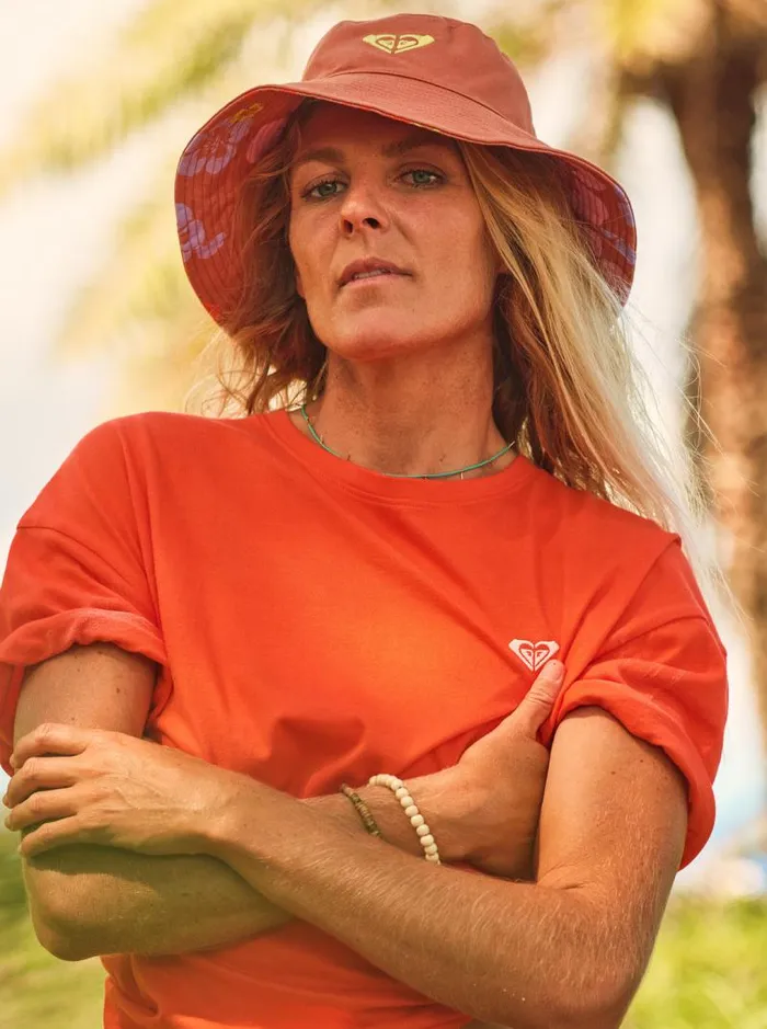 Roxy Hats SurfKindKate Bucket Reversible Hat Sunburn Positivity Paradise 8211 Women Roxy Hats SurfKindKate Bucket Reversible Hat Sunburn Positivity Paradise 8211 Women