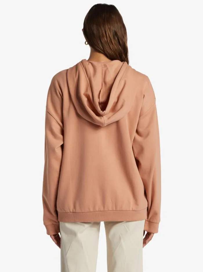 Roxy Jackets Oversized Evening Hike Hoodie Cafe Creme 8211 Women