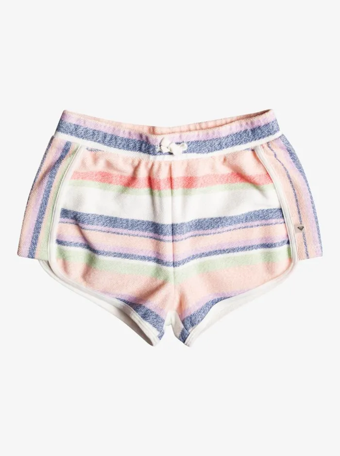 Roxy Jeans and Pants Girl039s 416 Cute People Sweat Shorts Bijou Blue Rg Endless Summer 8211 Kids