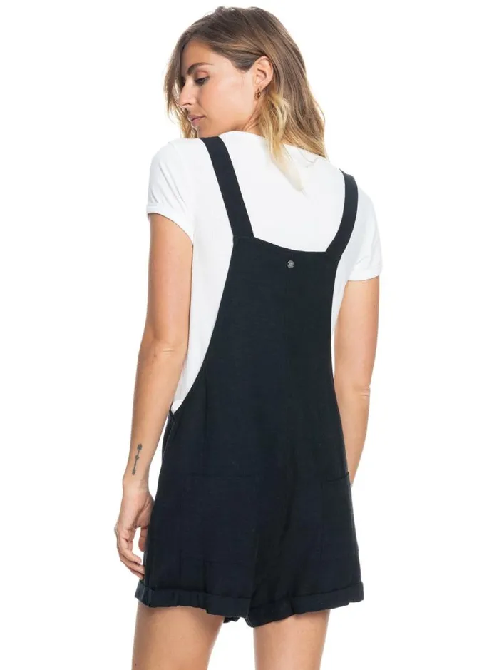Roxy Jumpsuits and Rompers Back To Goodbye Short Overalls Anthracite 8211 Women Roxy Jumpsuits and Rompers Back To Goodbye Short Overalls Anthracite 8211 Women