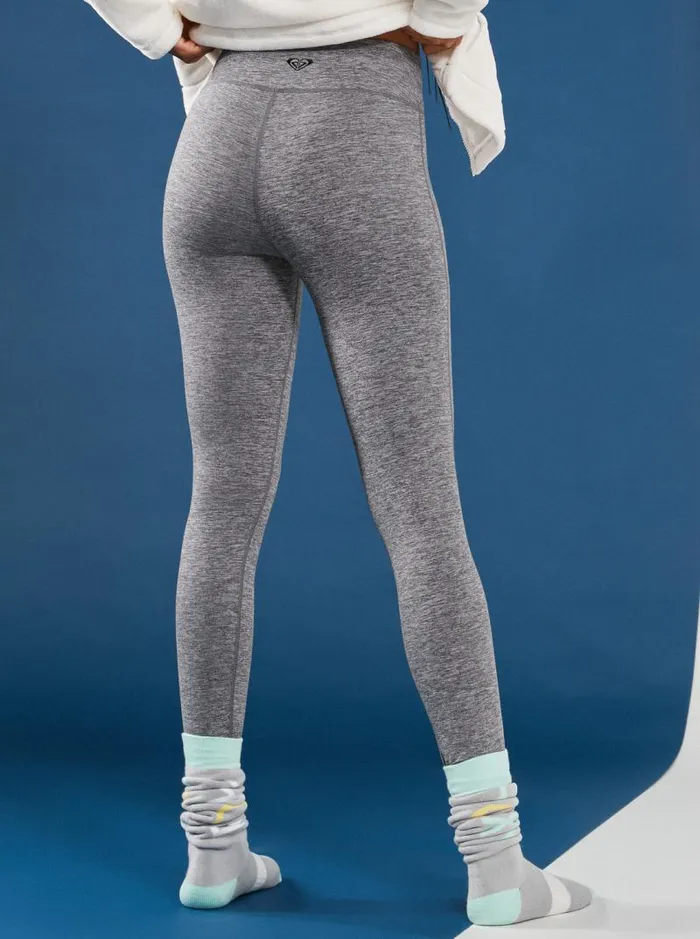 Roxy Pants and Jeans Everyday Technical Leggings Heritage Heather 8211 Women