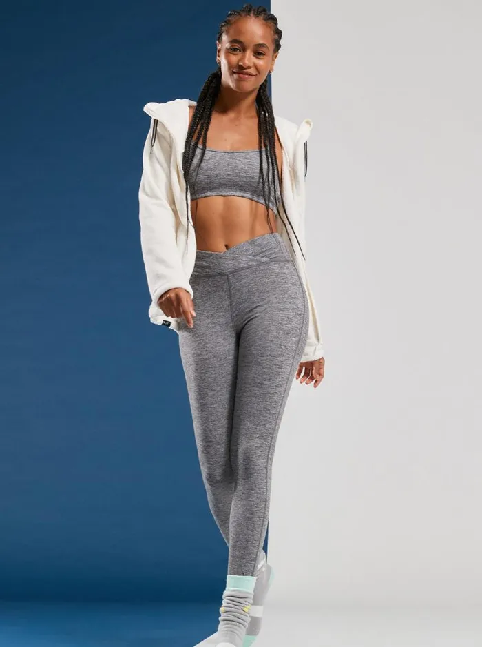 Roxy Pants and Jeans Everyday Technical Leggings Heritage Heather 8211 Women