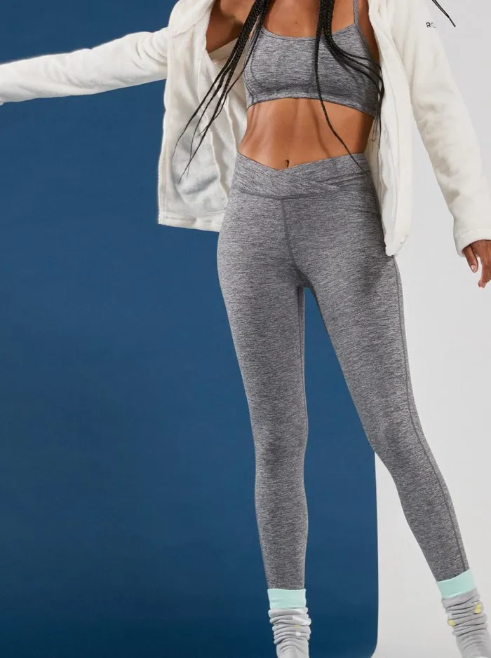 Roxy Pants and Jeans Everyday Technical Leggings Heritage Heather 8211 Women