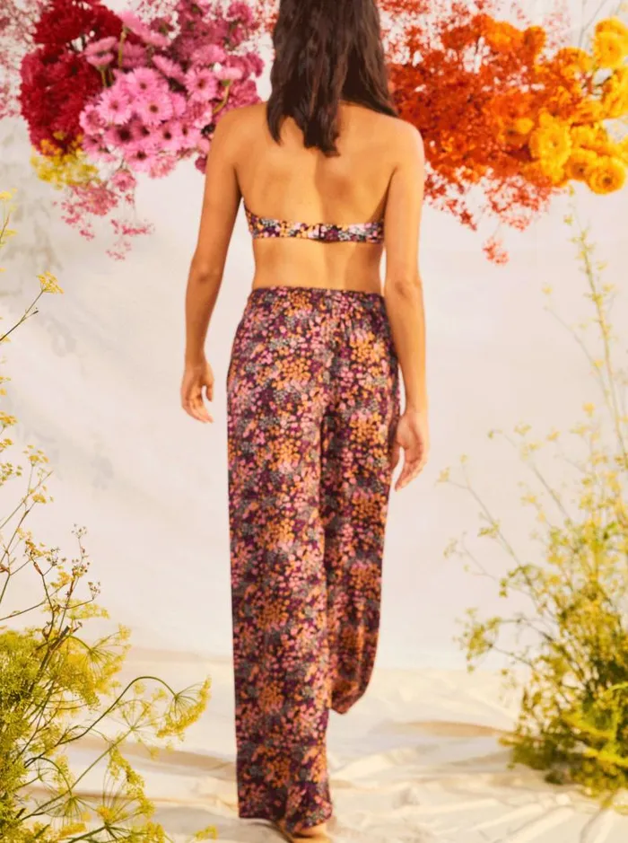 Roxy Pants and Jeans Forever And A Day Lightweight Pants Anthracite Floral Daze 8211 Women