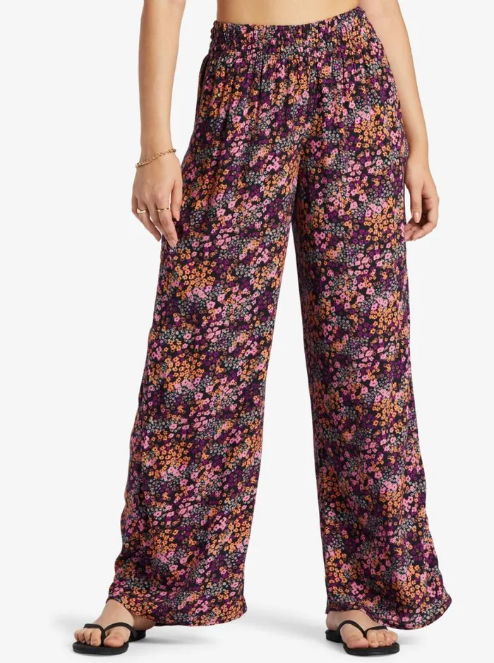 Roxy Pants and Jeans Forever And A Day Lightweight Pants Anthracite Floral Daze 8211 Women