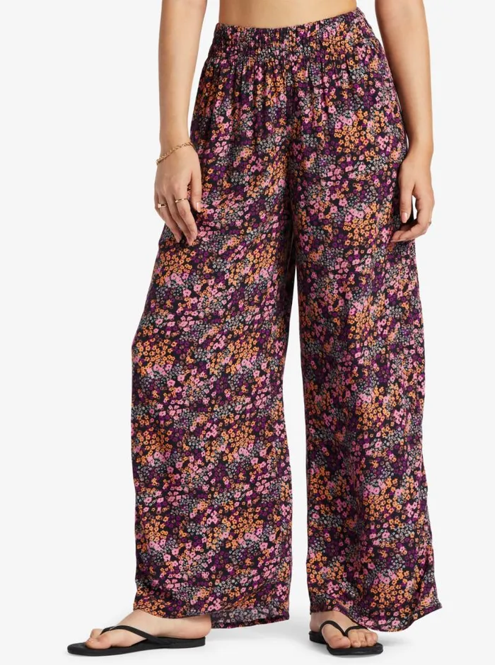 Roxy Pants and Jeans Forever And A Day Lightweight Pants Anthracite Floral Daze 8211 Women