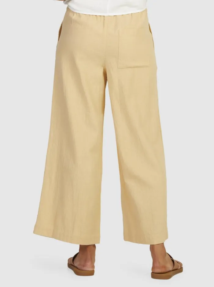 Roxy Pants and Jeans Lekeitio Bay Beach Trousers Beige 8211 Women Roxy Pants and Jeans Lekeitio Bay Beach Trousers Beige 8211 Women