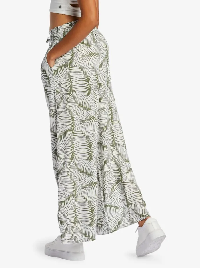 Roxy Pants and Jeans Tropical Rhythm Beachy Pants Palm Tree Dreams 8211 Women