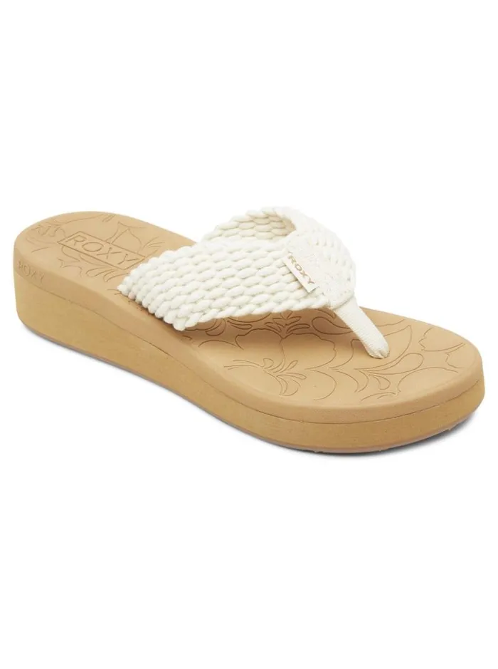 Roxy Sandals Caillay WaterFriendly Sandals Cream 8211 Women Roxy Sandals Caillay WaterFriendly Sandals Cream 8211 Women