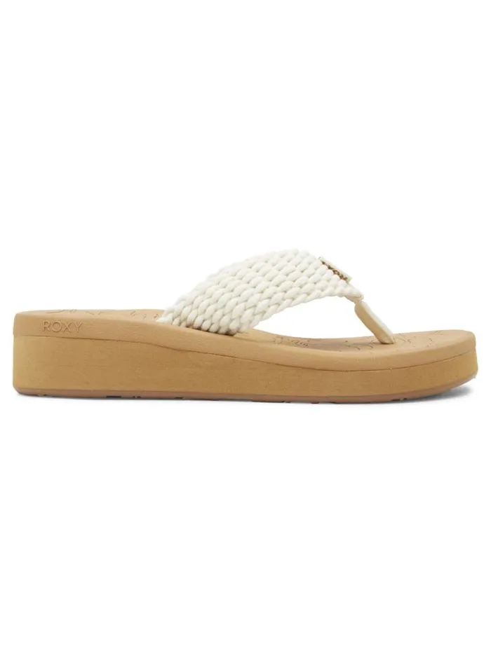 Roxy Sandals Caillay WaterFriendly Sandals Cream 8211 Women Roxy Sandals Caillay WaterFriendly Sandals Cream 8211 Women