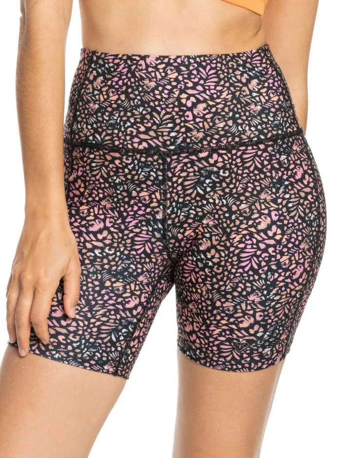 Roxy Shorts Heart Into It Technical Shorts Antracite Animal Dust 8211 Women