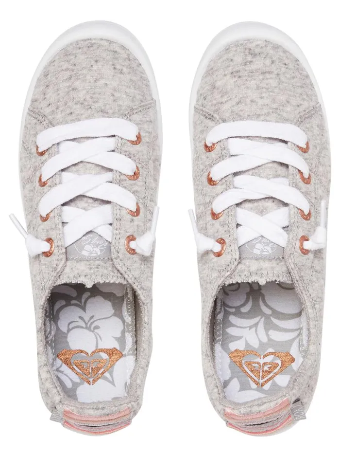 Roxy Sneakers Bayshore Shoes Dark Grey 8211 Women Roxy Sneakers Bayshore Shoes Dark Grey 8211 Women