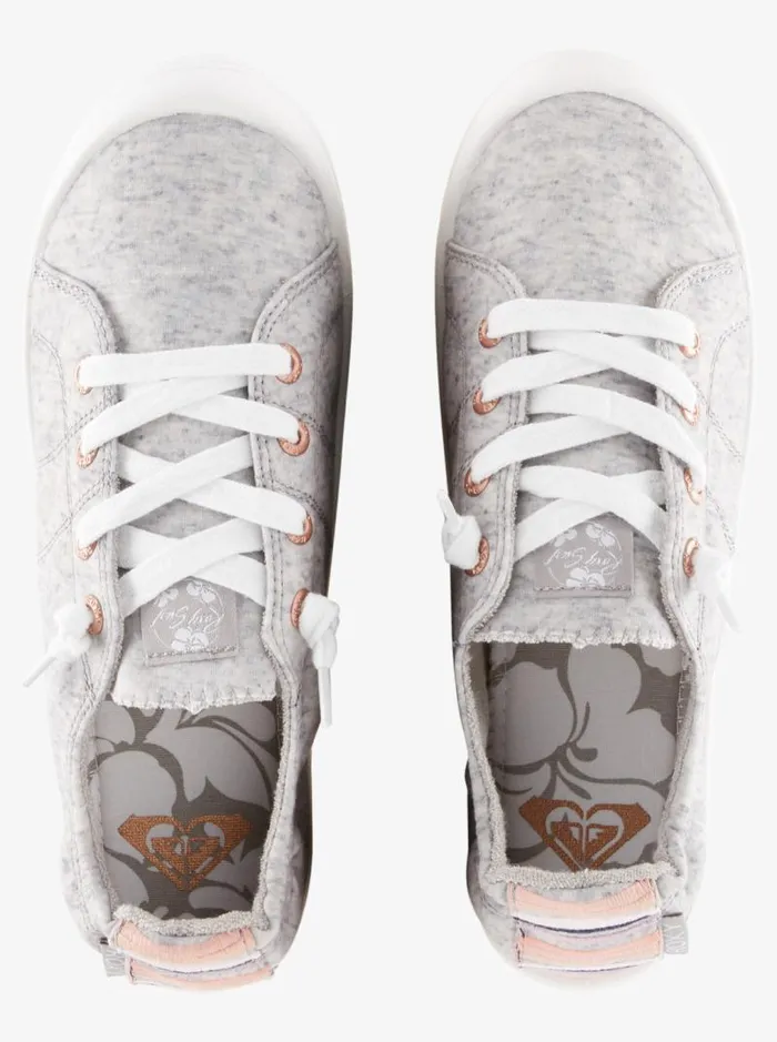 Roxy Sneakers Bayshore Shoes Dark Grey 8211 Women Roxy Sneakers Bayshore Shoes Dark Grey 8211 Women