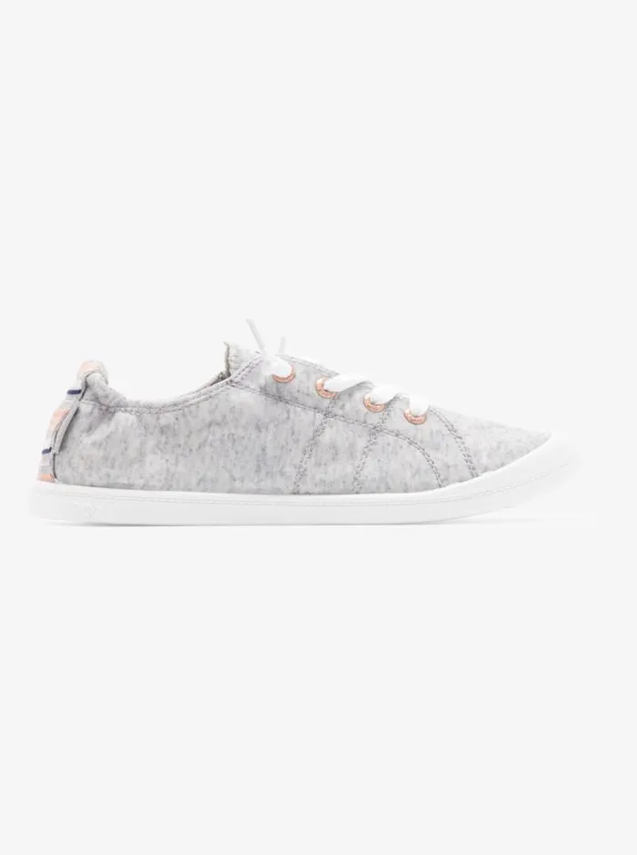 Roxy Sneakers Bayshore Shoes Dark Grey 8211 Women Roxy Sneakers Bayshore Shoes Dark Grey 8211 Women