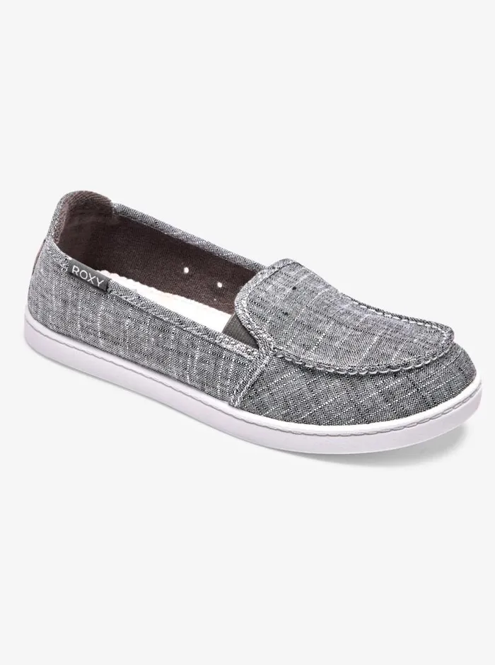 Roxy Sneakers Minnow SlipOn Shoes Black Wash 8211 Women Roxy Sneakers Minnow SlipOn Shoes Black Wash 8211 Women