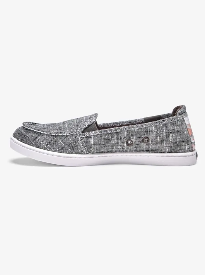 Roxy Sneakers Minnow SlipOn Shoes Black Wash 8211 Women Roxy Sneakers Minnow SlipOn Shoes Black Wash 8211 Women