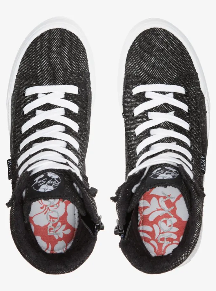 Roxy Sneakers Roxy Rae MidTop Shoes Black 8211 Women