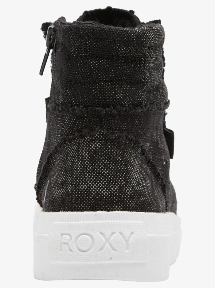 Roxy Sneakers Roxy Rae MidTop Shoes Black 8211 Women