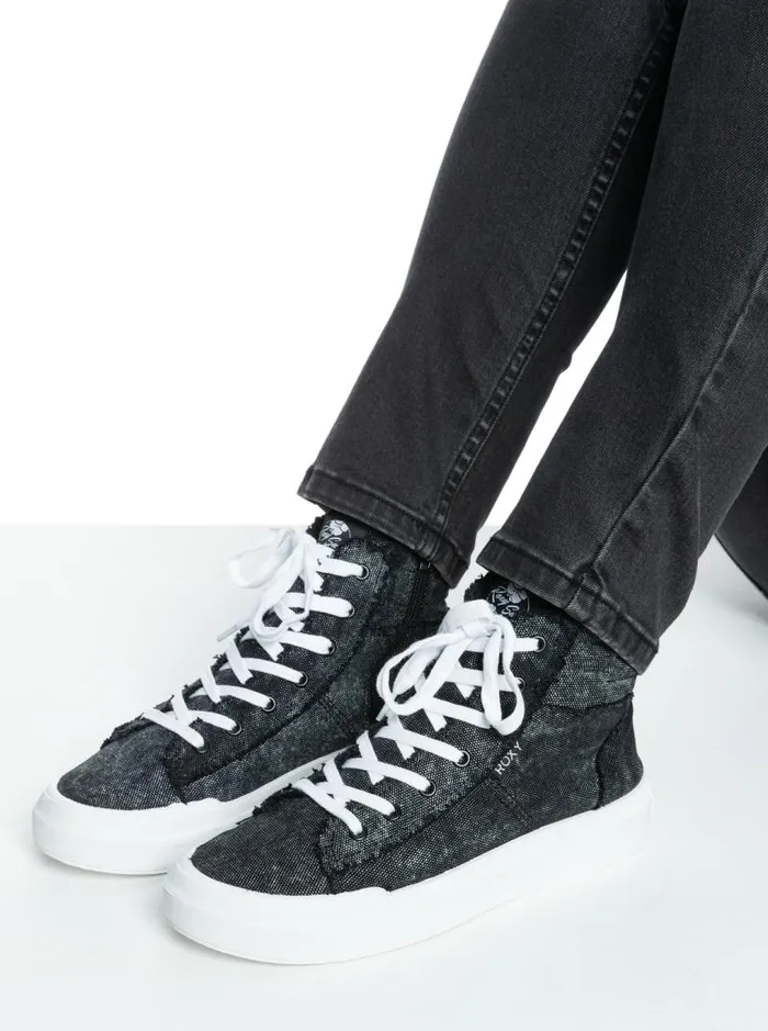 Roxy Sneakers Roxy Rae MidTop Shoes Black 8211 Women