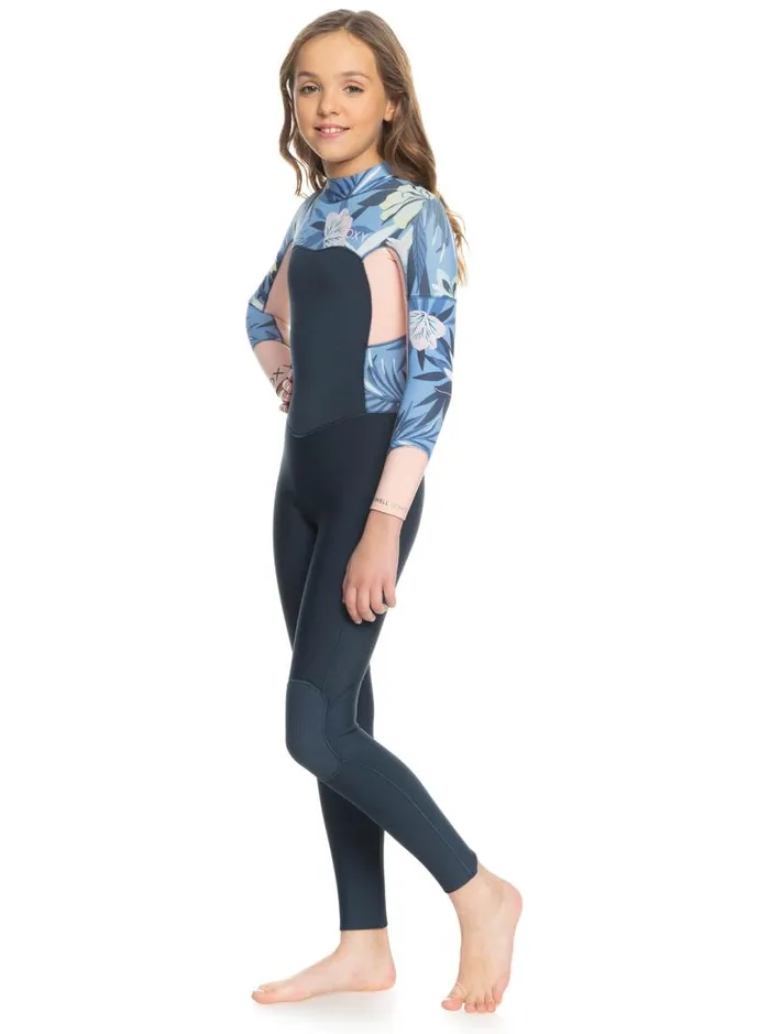 Roxy Surf Girl039s 816 43mmSwell Series Back Zip Wetsuit Allure Rg Fasso S 8211 Kids Roxy Surf Girl039s 816 43mmSwell Series Back Zip Wetsuit Allure Rg Fasso S 8211 Kids