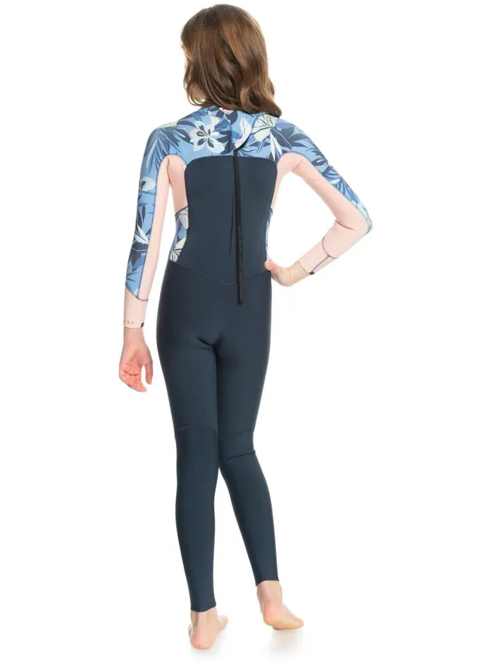 Roxy Surf Girl039s 816 43mmSwell Series Back Zip Wetsuit Allure Rg Fasso S 8211 Kids Roxy Surf Girl039s 816 43mmSwell Series Back Zip Wetsuit Allure Rg Fasso S 8211 Kids
