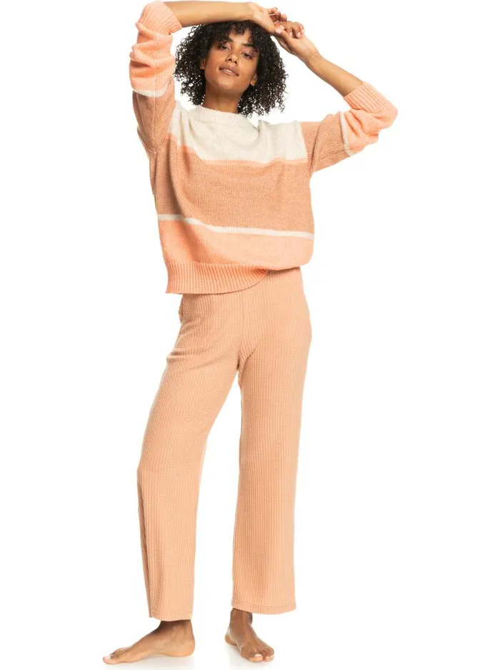 Roxy Sweaters Too Far Crew Neck Sweater Tapioca 8211 Women