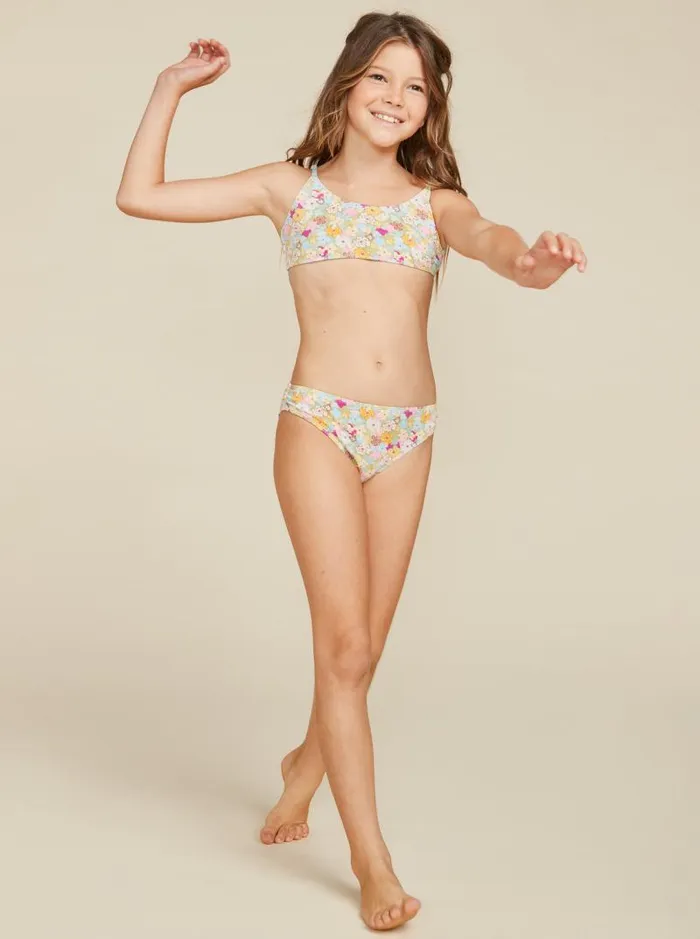 Roxy Swim Girls039 716 Nostalgic Seaside Two Piece Bralette Bikini Set Fern Memories 8211 Kids Roxy Swim Girls039 716 Nostalgic Seaside Two Piece Bralette Bikini Set Fern Memories 8211 Kids