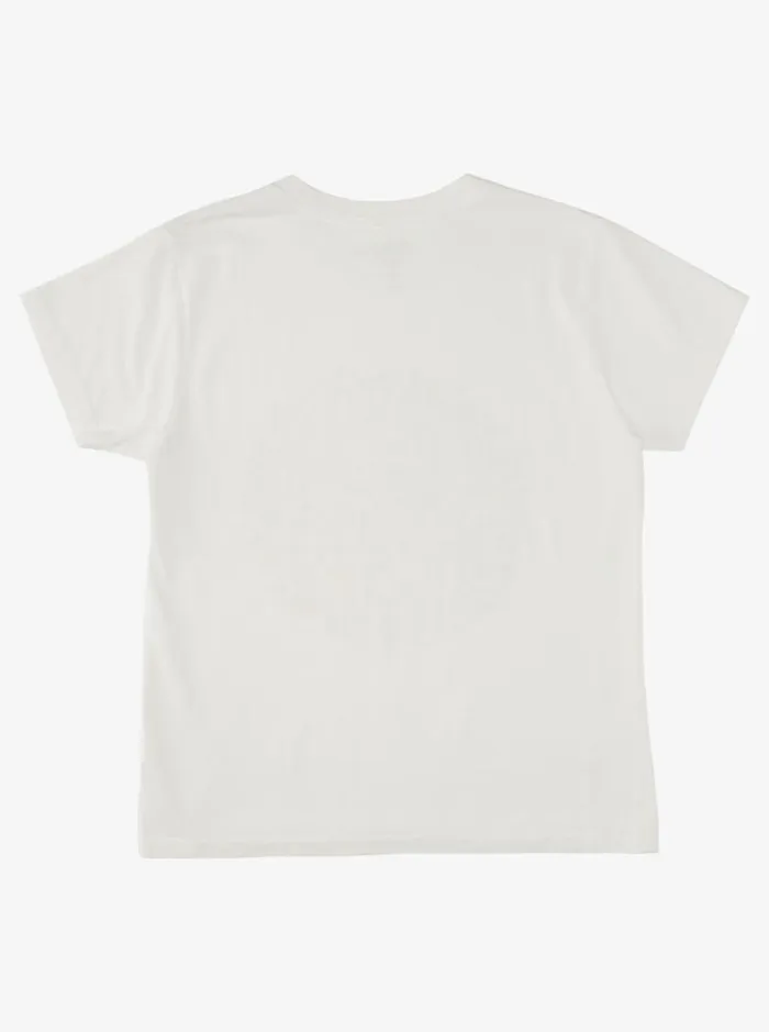 Roxy Tees and Tanks Girl039s 416 Yang World Oversized TShirt Snow White 8211 Kids