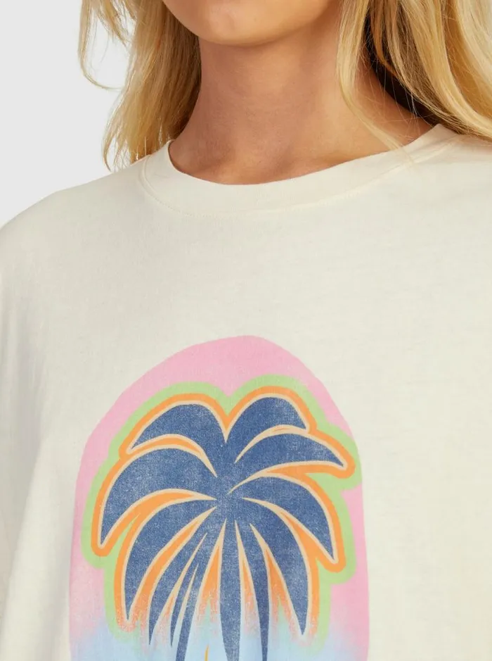 Roxy Tops To The Sun TShirt Natural 8211 Women