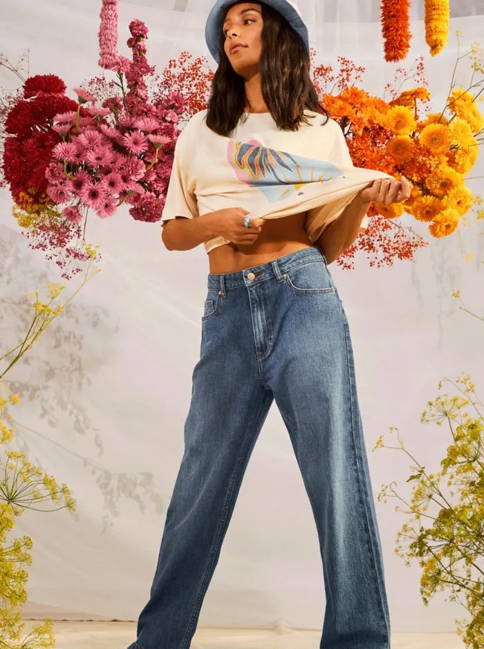 Roxy Tops To The Sun TShirt Natural 8211 Women