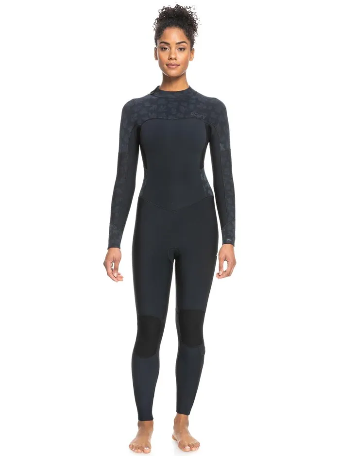 Roxy Wetsuits 32mm Swell Series Back Zip Wetsuit Black 8211 Women