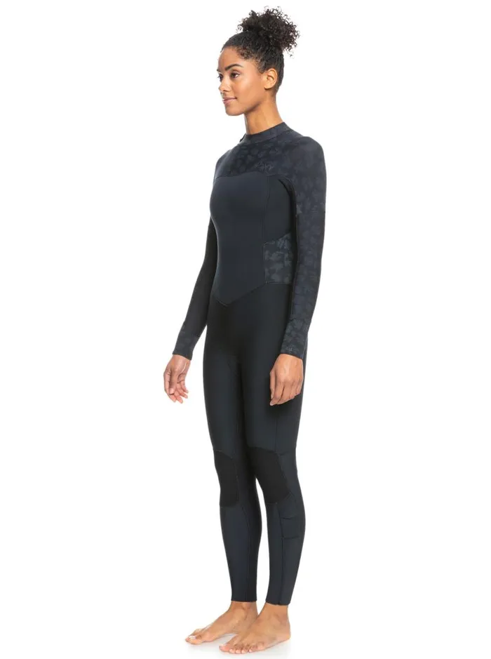 Roxy Wetsuits 32mm Swell Series Back Zip Wetsuit Black 8211 Women
