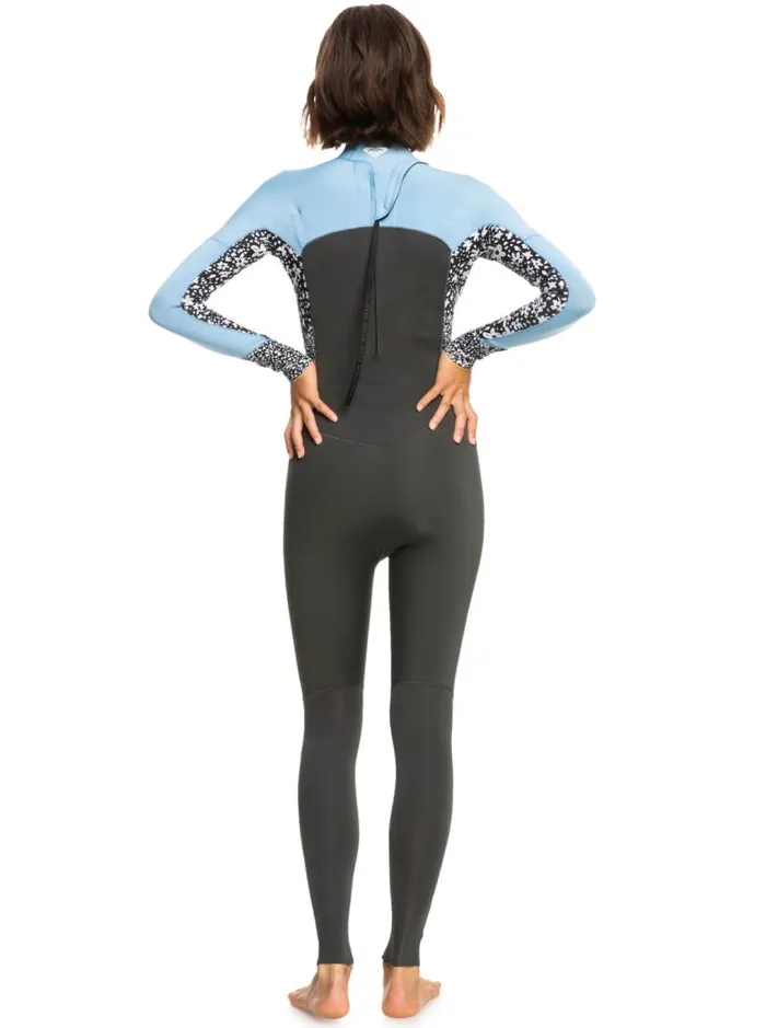 Roxy Wetsuits 43mm Swell Series Back Zip Wetsuit Jetboy Blue 8211 Women Roxy Wetsuits 43mm Swell Series Back Zip Wetsuit Jetboy Blue 8211 Women