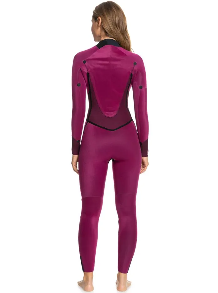 Roxy Wetsuits 43mm Swell Series Back Zip Wetsuit Jetboy Blue 8211 Women Roxy Wetsuits 43mm Swell Series Back Zip Wetsuit Jetboy Blue 8211 Women