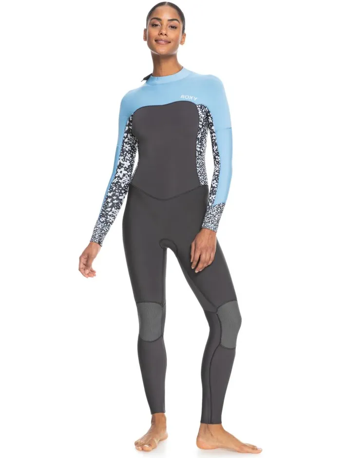 Roxy Wetsuits 43mm Swell Series Back Zip Wetsuit Jetboy Blue 8211 Women Roxy Wetsuits 43mm Swell Series Back Zip Wetsuit Jetboy Blue 8211 Women