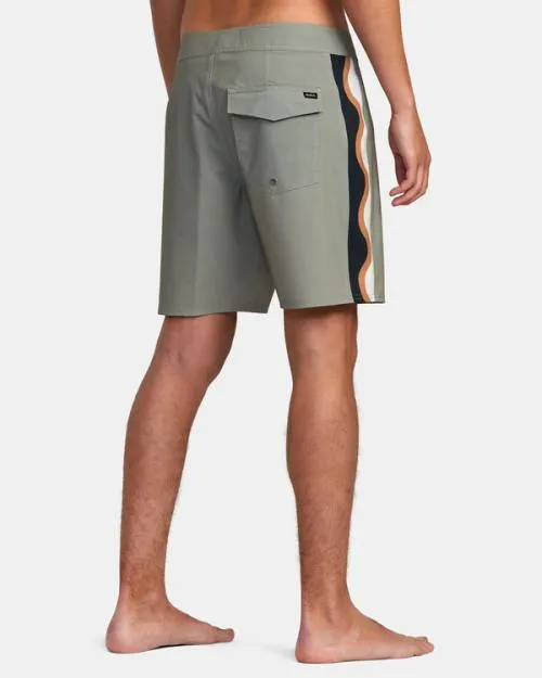 Rvca Apex Boardshorts 18034 Aloe Wave Men Boardshorts