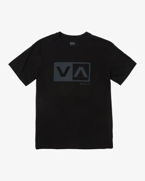 Rvca Balance Box Short Sleeve TShirt Black Men Tees and Tanks