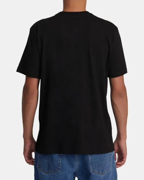 Rvca Balance Box Short Sleeve TShirt Black Men Tees and Tanks