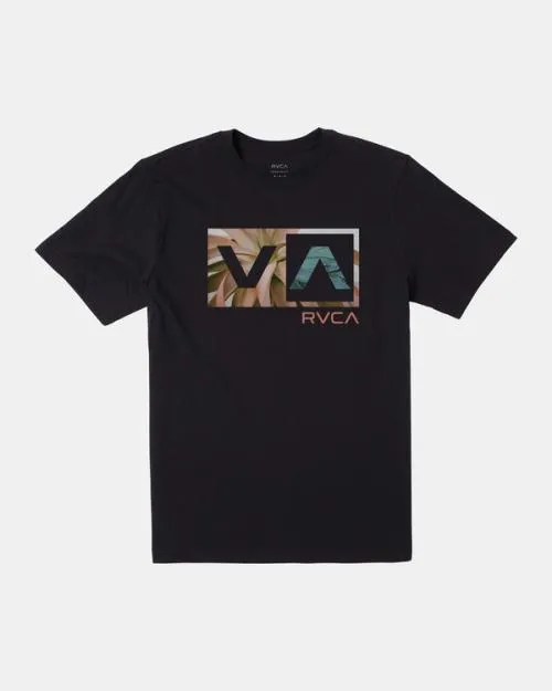 Rvca Balance Box TShirt Black Men Short Sleeves