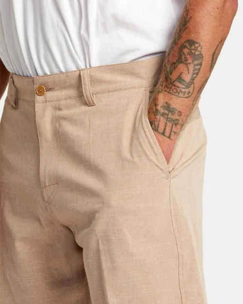 Rvca Balance Hybrid 20034 Shorts Camel Men Shorts and Hybrids