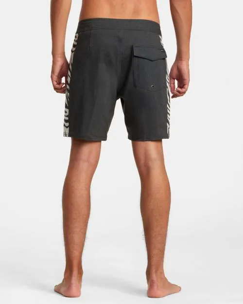 Rvca Bali Boardshorts 17034 Black Men Boardshorts