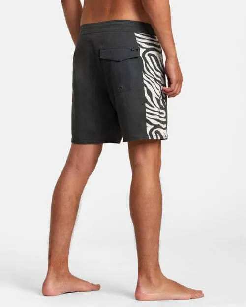 Rvca Bali Boardshorts 17034 Black Men Boardshorts