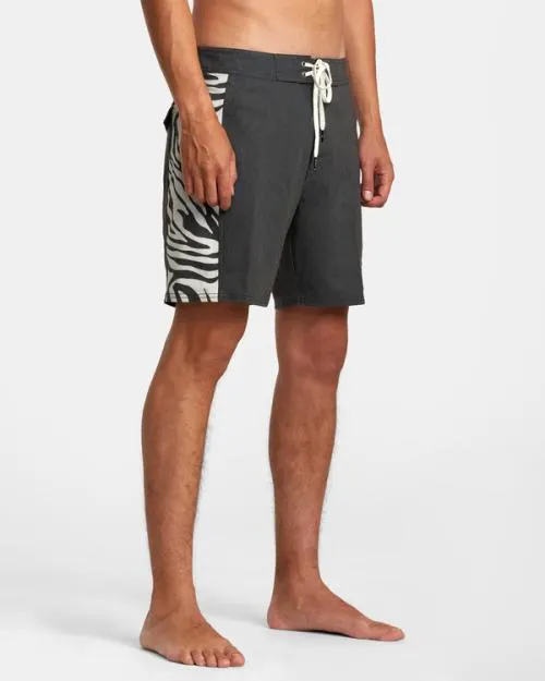 Rvca Bali Boardshorts 17034 Black Men Boardshorts