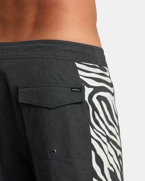Rvca Bali Boardshorts 17034 Black Men Boardshorts