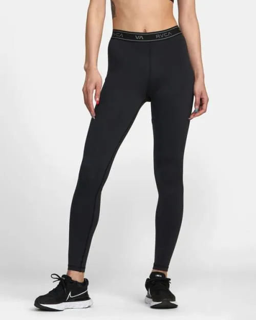 Rvca Base Workout Leggings Black SportWomen Pants