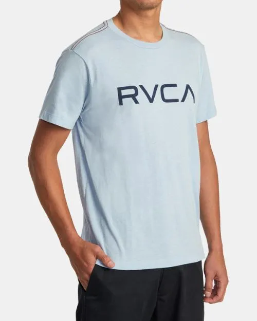 Rvca Big Tee Deja Blue Men Short Sleeves