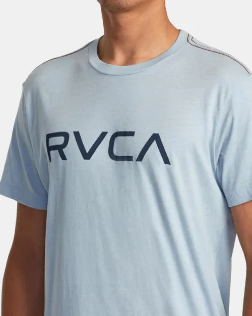 Rvca Big Tee Deja Blue Men Short Sleeves